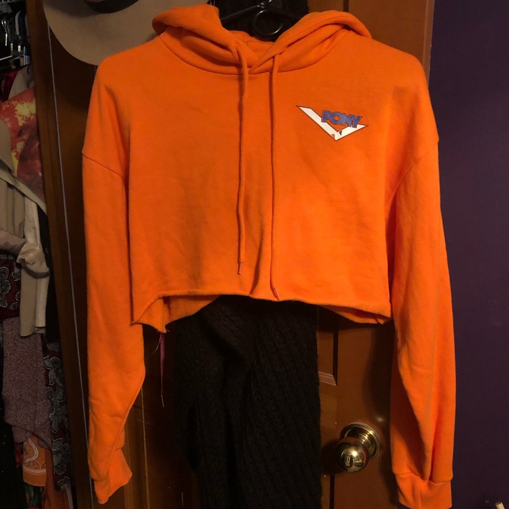Forever 21 x Pony cropped sweatshirt